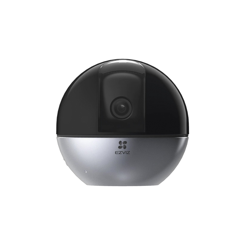 Cámara Mini PT, resolución 4 Mpx, movimiento panorámico 340°, lente 4mm, WIFI 2.4GHz, puerto RJ45, ranura para microSD hasta 256GB (no incluido) 5V. Marca Ezviz