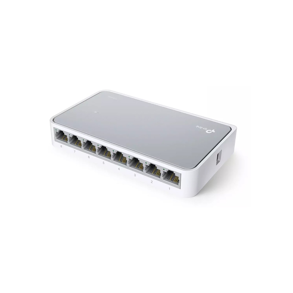 Switch SOHO 8 puertos Ethernet 10/100M, para escritorio, marca TP-Link