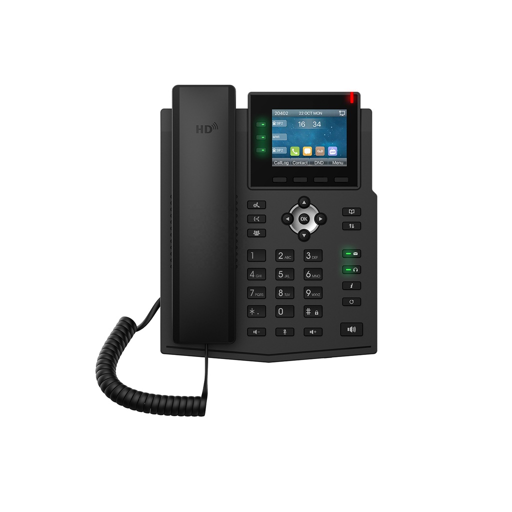 Teléfono IP Fanvil, modelo X3SW, línea call center