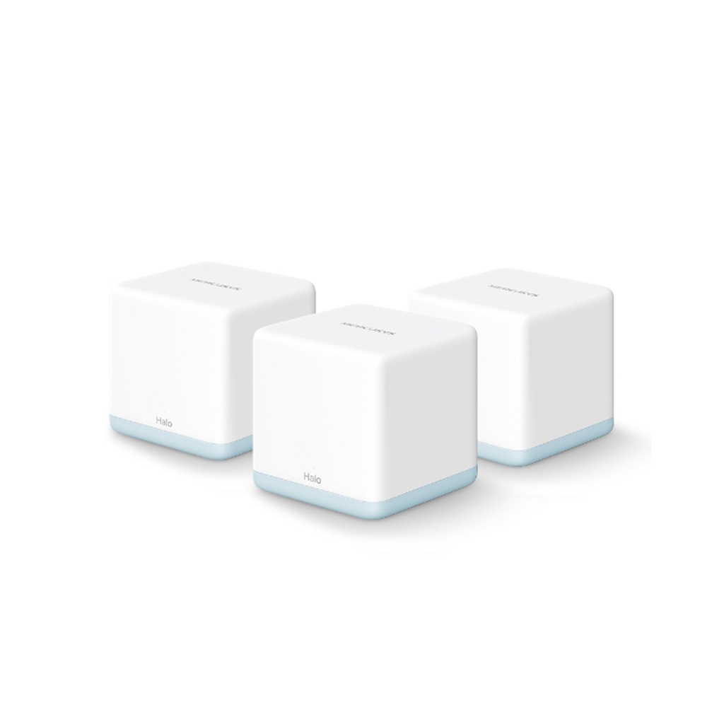 Sistema de Mesh Mercusys Wi-Fi AC1200, paquete de 3 cubos