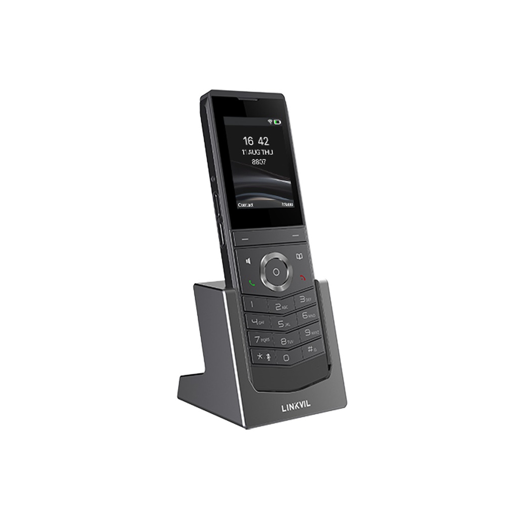 Teléfono inalámbrico Fanvil W611W, Wi-Fi 6, dual band, con batería interna. IP67, Pantalla 240*320 2.4&quot;color screen