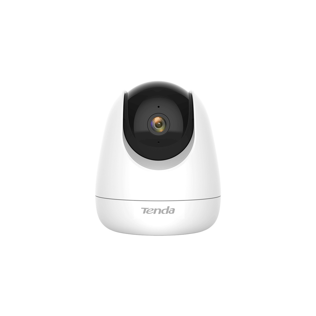 Cámara CP6 resolución 2K,  Wi-Fi, visión 360° y nocturna infrarojo, audio bidireccional, detección IA y alarmas, ranura Micro SD, marca Tenda.