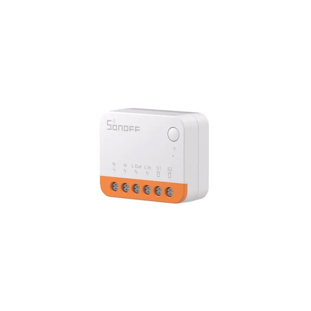 Interruptor inteligente 1 circuito, Wi-Fi super compacto MINIR4, marca Sonoff