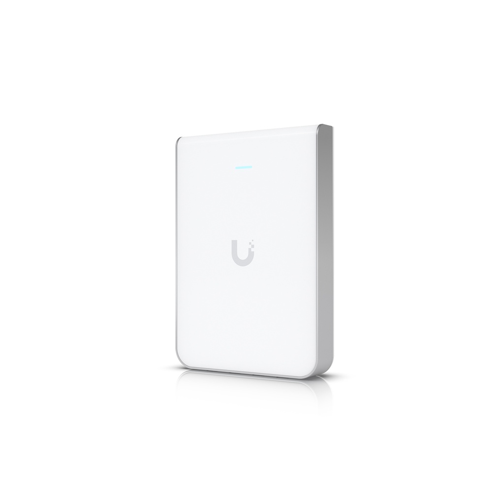 Access Point UniFi WiFi 6 de Pared doble banda, para interior, hasta 5.3 Gbps, 5 GHz (MU-MIMO 4x4 y OFDMA) y 2.4 GHz (MIMO 2x2), marca Ubiquiti