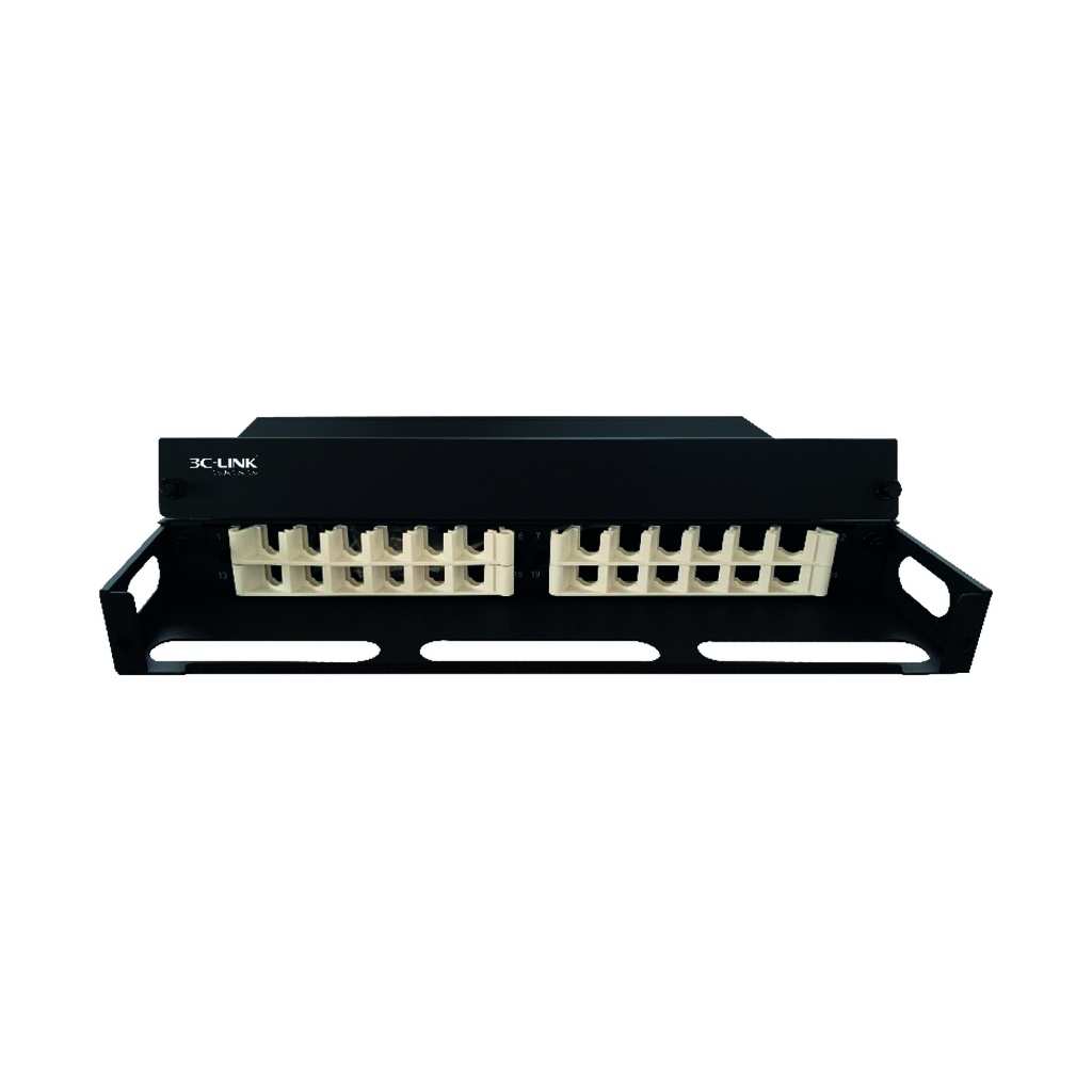 Organizador para fibra óptica (ODF) para rack 24 puertos SC, marca Nextlink