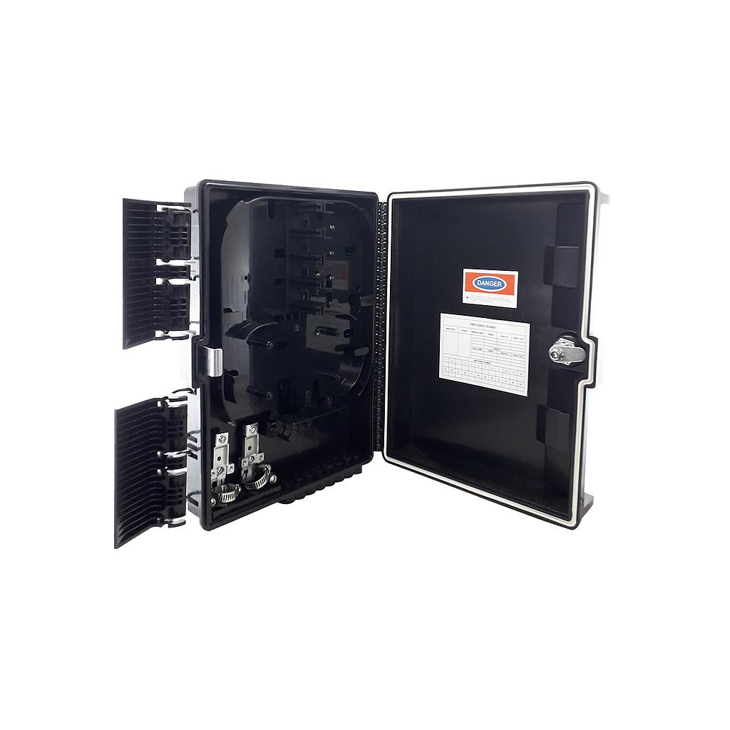 Caja FTTX 16 conectores SC para interiores con llave tubular, marca Nextlink