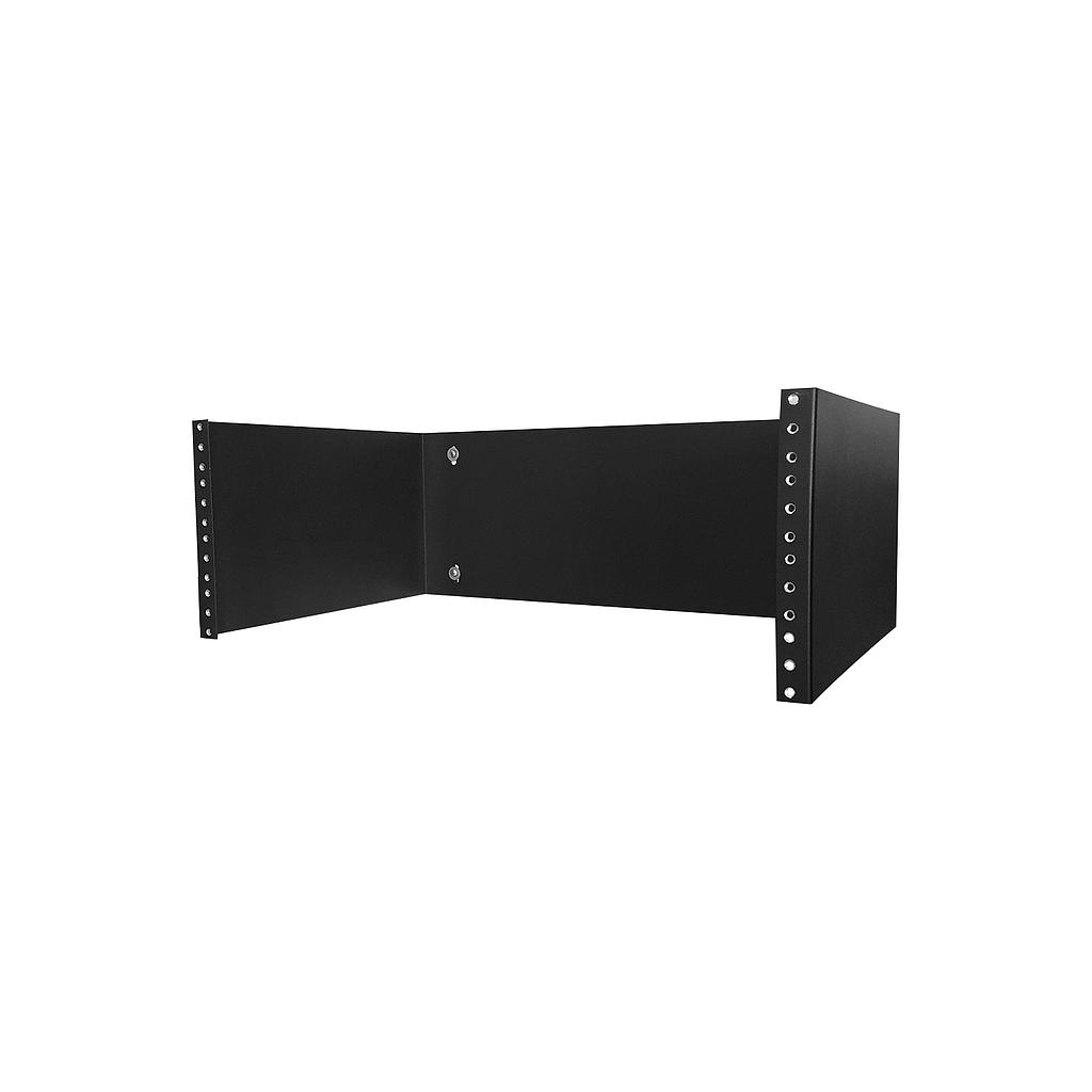 Bracket de pared de 4 RMS, profundidad 30cm, color negro, marca Nextlink