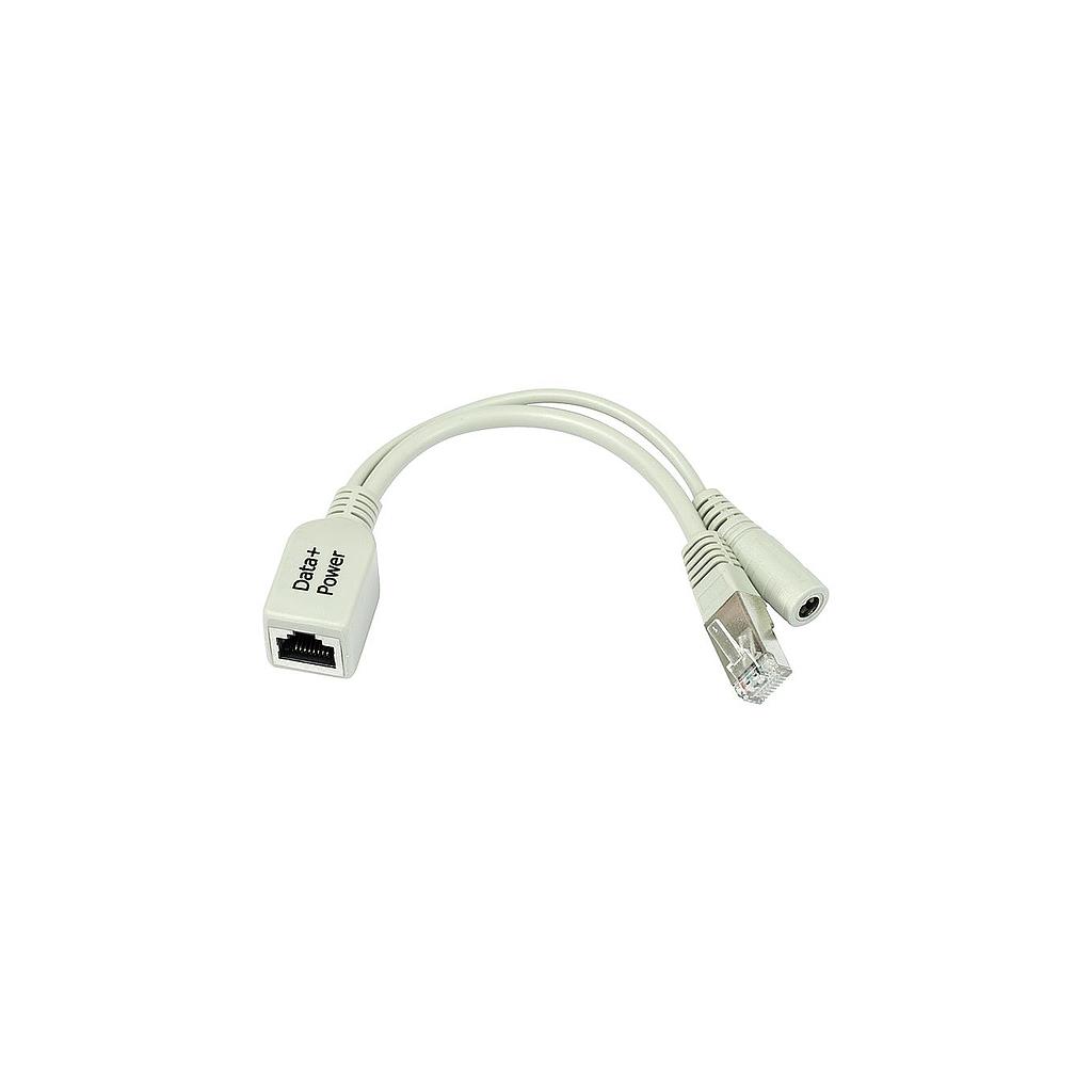 Inyector PoE, para productos de 10/100 Mbps, marca Mikrotik