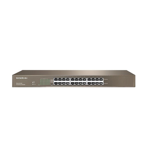 [TEG1024G] Switch TEG1024D, 24 puertos Gigabit Ethernet, montaje en rack marca Tenda.