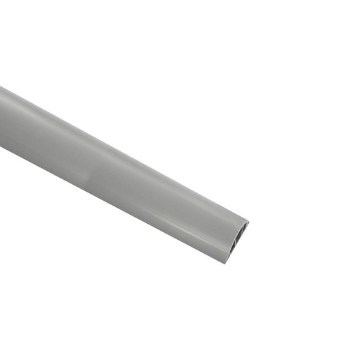 [LG30092] Canaleta plastica para piso, seccion transversal de 50x12mm, 2mts largo, con tapadera, 3 compartimientos, color gris, marca Legrand