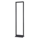 Rack Estandar de 2 postes, 19" ancho x 84" alto x 15" profundidad, 3" de canal, color negro, 45RU, marca Ortronics