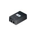 Adaptador y protector ESD PoE, 48VDC 0.5A, 24W, Gigabit LAN, marca Ubiquiti.