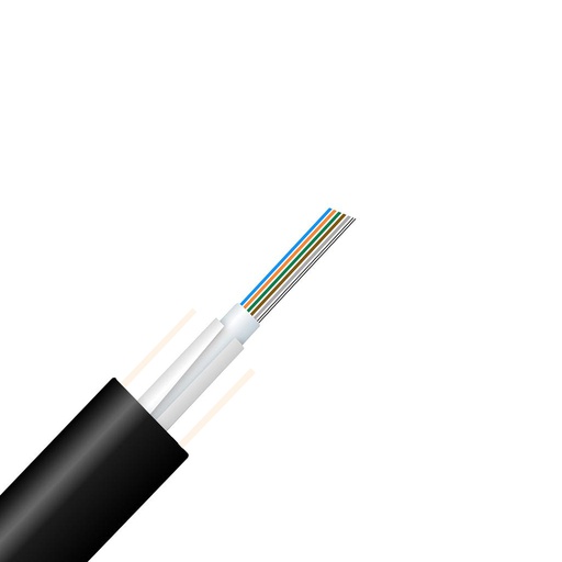 [GFO-060] Fibra óptica DIELECTRICA 06 hilos SM G652D GYFXY, marca Prisma