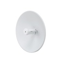 Radio con antena direccional integrada tipo plato, PowerBeam AC Gen2 AirMax, punto a punto (PtP) de 5 GHz, 25 dBi, + 450 Mbps 15 kms., marca Ubiquiti.