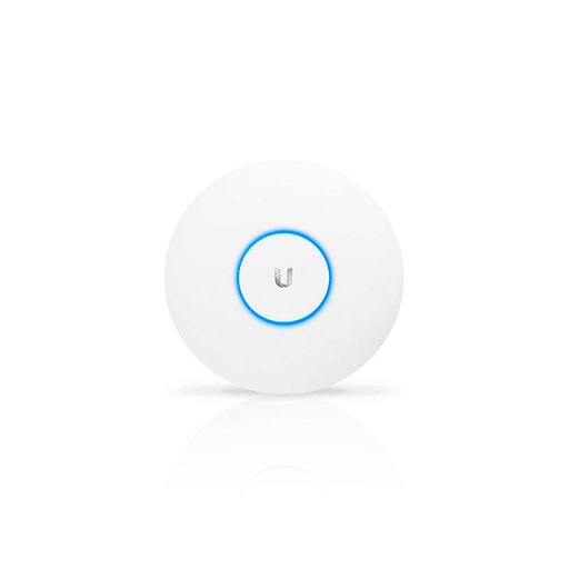 [UAP-AC-LR] Access Point Wi-Fi 5 Unifi, largo alcance, doble banda, 5x5(DL MU-MIMO), Uplink GbE, PoE, +250 clientes, montaje techo y pared, 185 m², marca Ubiquiti.