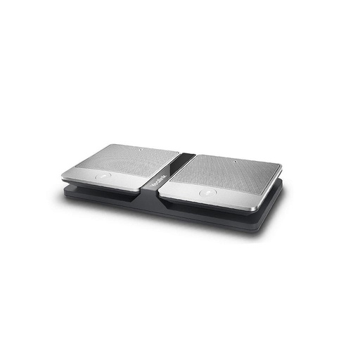 [CPW90] Micrófonos inalámbricos CPW90 para expandir sistemas de video conferencia o CP960, con batería recargable, marca Yealink.