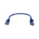 Path Cord Modular Categoria 6, de 1 pie color azul, Q-Series, marca Ortronics