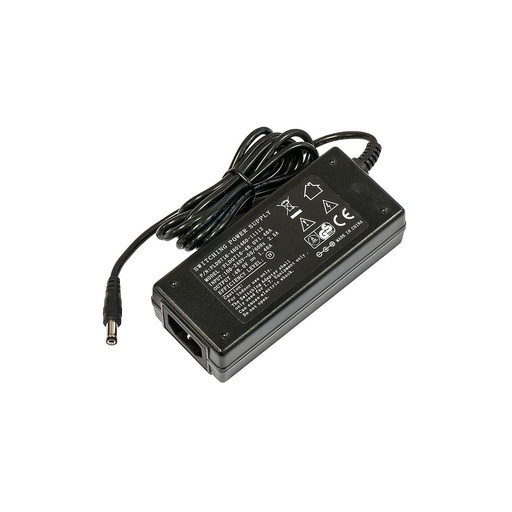 [48POW] Adaptador de voltaje para 48VDC 1.46A (70W), para uso con productos Mikrotik, no incluye cordón espiga, marca Mikrotik