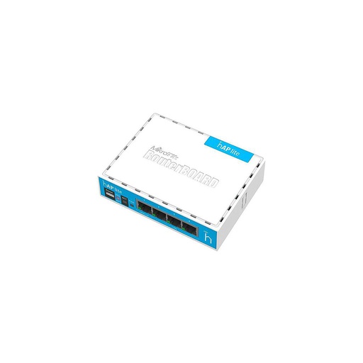 [RB941-2ND] AP inalámbrico de bajo costo hAP lite con doble cadena de 2.4GHz, alimentado por USB, marca Mikrotik