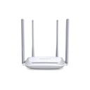 Router MW325R Inalámbrico N Mejorado de 300Mbps, 4 antenas de 5dBi,  tecnología MIMO 2x2, marca Mercusys