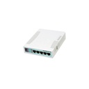 RB951G-2HnD 2.4Ghz AP, 5xGigabit Ethernet, USB, 600MHz CPU, 128MB RAM, marca Mikrotik