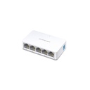 Switch MS105 de escritorio de 5 puertos a 10/100 Mbps, marca Mercusys