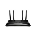 Router Wi-Fi 6 de doble banda AX1800 574 Mbps a 2,4 GHz + 1201 Mbps a 5 GHz, 4 antenas, 1 puerto WAN Gigabit + 4 puertos LAN Gigabit, marca TP-Link