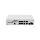 Cloud Smart Switch, 8 puertos Gigabit, 2 puertos para SFP+, sistema operativo SwitchOS, marca Mikrotik