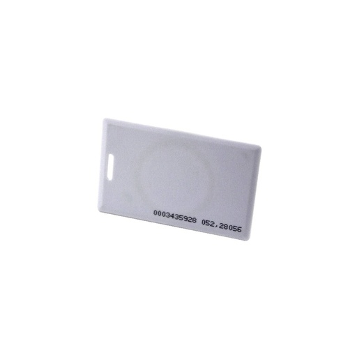 [ID Thick Card] Tarjeta de identificación gruesa / TK4100 85,5 * 54 * 1,8 mm / Código de 18 dígitos con aguero / rfid 125khz. Marca ZKTeco