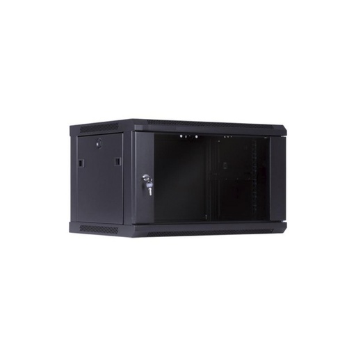 [WCB04-645-BAA] Gabinete 04 RMS 450mm de profundidad, 600mm de ancho color negro marca LinkBasic