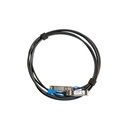 Cable óptico para conexión directa entre routers o switches de marca Mikrotik, conector en forma SFP, 25Gbps, 1 metro de largo. 