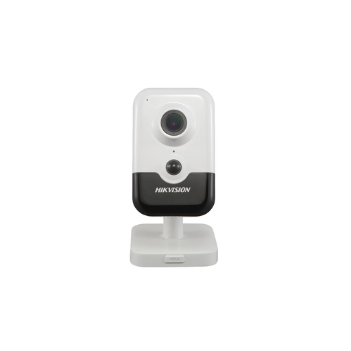 [DS-2CD2463G0-IW] Cámara IP tipo cubo, resolución 6 Mpx, lente fijo de 2.8mm, IR Exir de 10 Mts, micrófono incorporado, marca Hikvision