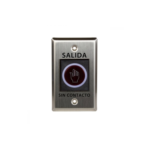 [TLEB102] Boton de Salida para control de Acceso NO Touch, 115*70*39mm, Exit, marca ZKTeco.
