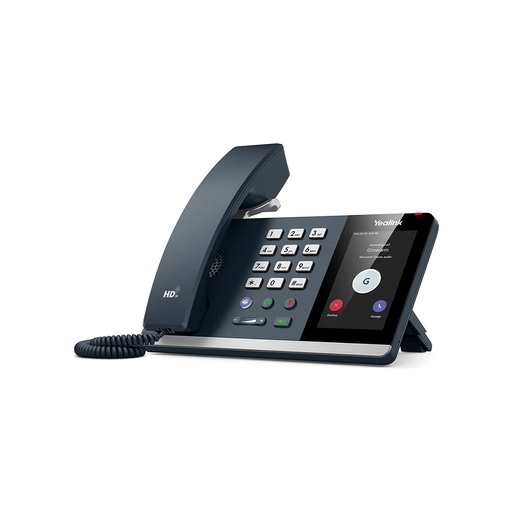 [MP54-Teams] Télefono IP de escritorio MP54, versión híbrida Microsoft Teams y SIP, pantalla touch a color, marca Yealink