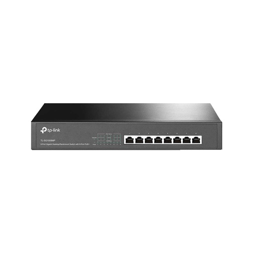 [TL-SG1008MP] Switch de 8 puertos Gigabit con PoE + para escritorio / montaje en rack, marca TP-Link