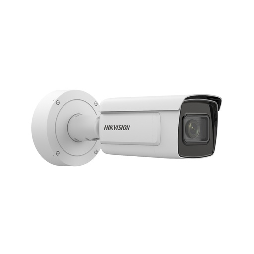 [iDS-2CD7A46G0/P-IZHSY] Cámara IP tipo bala, resolución 4 Mpx, lente varifocal motorizado de 2.8 - 12mm, compresion H.265+, WDR 140 dB, IP67, IK10, IR 50 mt, especial para LPR tecnologia Dark Figther. Marca Hikvision