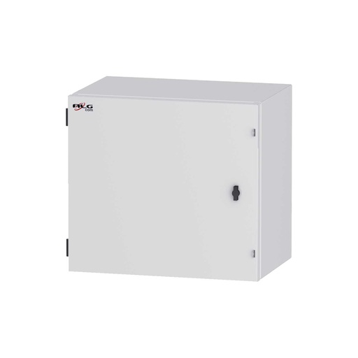 [GQ-50-40-20-AC-ECP] Gabinete metálico para exterior, medidas 50x40x20, incluye bandeja, ventilación y techo doble, marca ALGcom