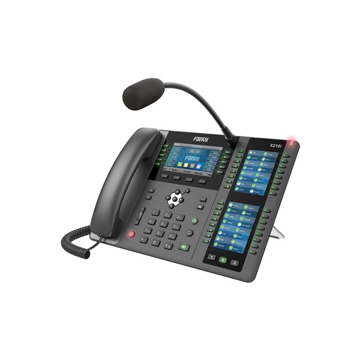 [X210i] Teléfono IP Consola para voceo y paging Fanvil con micrófono externo