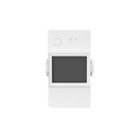 Medidor de potencia, voltaje y corriente inteligente POWR320D,  20A con pantalla LCD, protector contra sobre descargas, datos históricos 6 meses, WiFi, 100-240V, color blanco , marca Sonoff