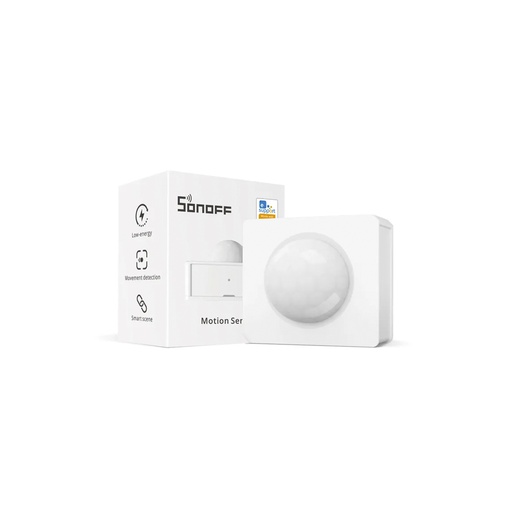 [PIR3-RF] SONOFF PIR3-RF - Sensor de movimiento, no incluye batería, detección 100 grados ≤ 8m (interiores), RF 433MHz.