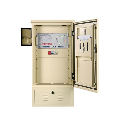 [XHJ-AW-GA- FMADDN] Controlador de semáforos vehiculares y peatonales de 4 fases, 22 salidas: 18 vehiculares y 4 peatonales , gestión remota vía Ethernet, incluye proteccion electrica, borneras y gabinete, marca Fama.