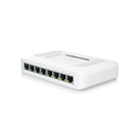 Switch Unifi USW-Lite-8-POE, capa2, 8 puertos GbE (4 PoE+), 52W, gestionado con Unifi network, marca Ubiquiti.