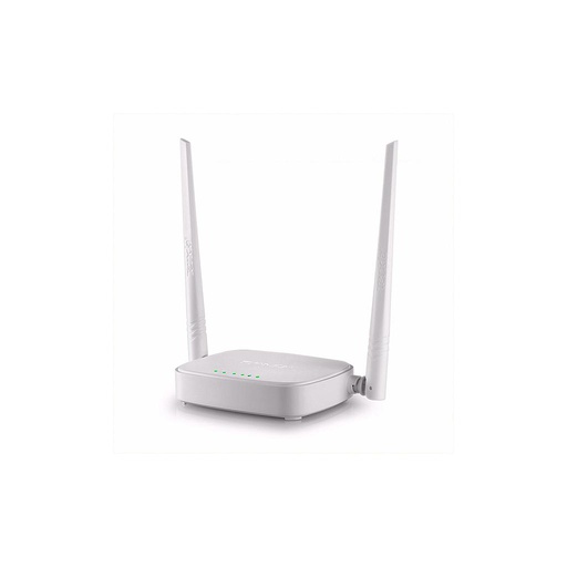 [N301] Router N301, WiFi hasta 300Mbps, 2 antenas de 5dBi, 1 puerto WAN, 3 puertos LAN 10/100, marca Tenda