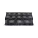 Pantalla  led P10 de exterior, full color, marco de 5x1mts., display de 4.8x0.96 mts., gabinete de aluminio, tarjeta de control Ethernet para subir la informacion, marca Fama.