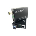 Media converter para datos 1 puerto ethernet 10/100/1000Mb conector SFP 1.25Gb, marca 3C-LINK