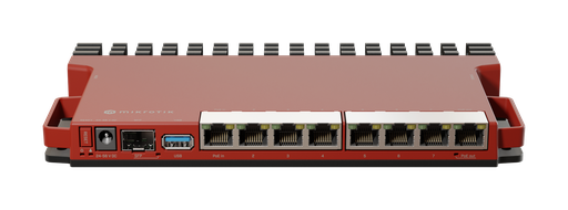 [L009UiGS-RM] Router L009 para montaje en rack, 8 puertos Gigabit Ethernet, 1 puerto SFP, marca Mikrotik
