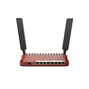 Router Wi-Fi6, 8 puertos Gigabit Ethernet, 1 puerto SFP, marca Mikrotik