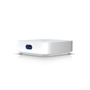 Consola Unifi Cloud Gateway, UX compacto 1 Gbps, access point WiFi6 integrado, +60 usuarios, 1 WAN RJ45 1 GE, 1 LAN RJ45 1 GE, aplicación Unifi network, marca Ubiquiti.