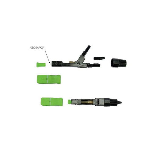 [GHI-036] Conector mecánico para fibra drop SC-APC, marca Nextlink