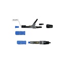 Conector mecánico para fibra drop SC-UPC, marca Nextlink